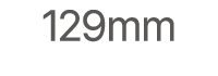 129mm