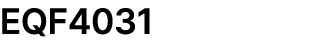 EQF4031