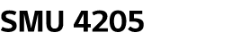SMU 4205 
