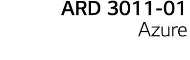 ARD 3011-01 Azure