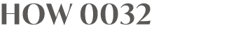 HOW 0032