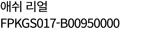 애쉬 리얼 FPKGS017 B00950000