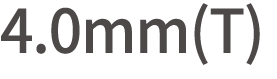 4 0mm(T)