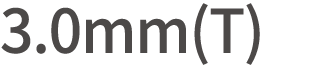 3 0mm(T)
