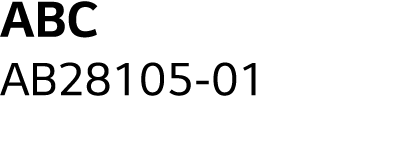 ABC AB28105-01
