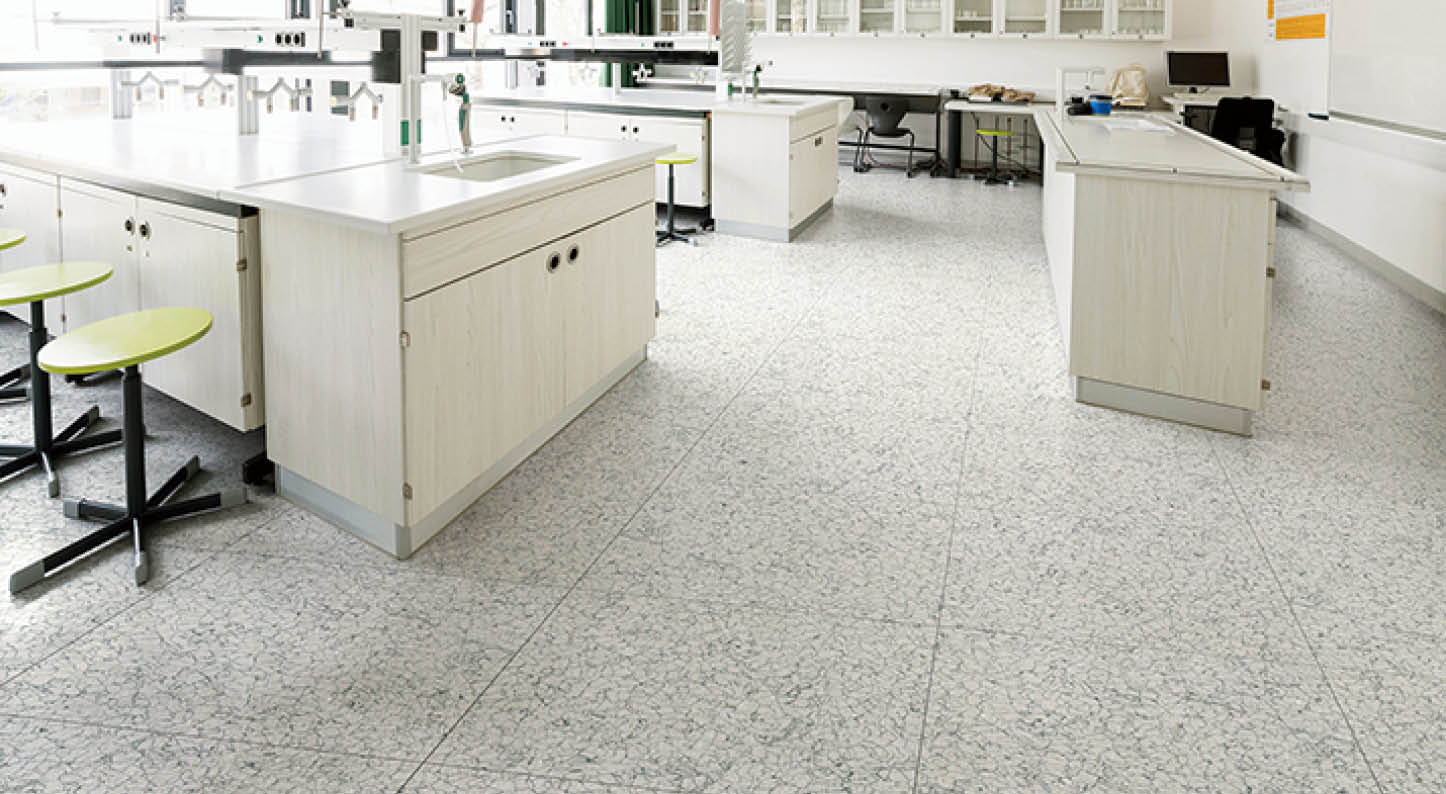 Contemporary empty school chemistry classroom in Primorska region in Slovenia, Europe  Nikon D850 